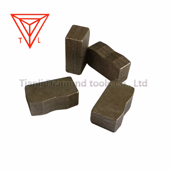 Fast Cutting Saw Blade M Shape Diamond Segment for Granite Stone Cutting