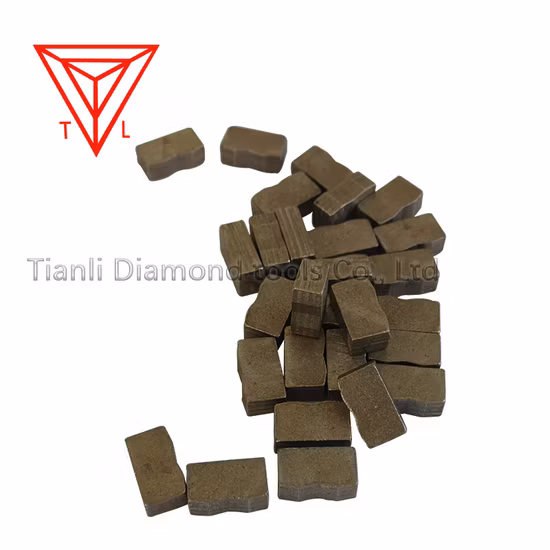 Fast Cutting Saw Blade M Shape Diamond Segment for Granite Stone Cutting