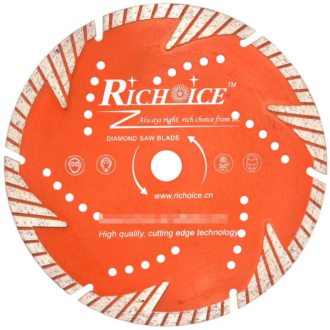 350mm Cutting off Brick Tile Porcelain Granite Marbles Tools Hot Pressed Segment Continue Diamond Circular Saw Blade